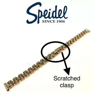 SPEIDEL 686/17 YELLOW GOLD PLATED WOMEN'S WATCH BAND LINK BRACELET 10mm 686/15 - Picture 1 of 4