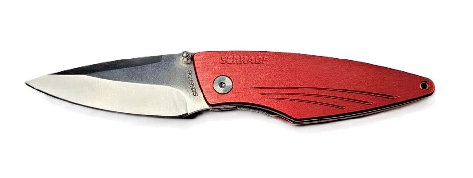 Cuchillo SCHRADE Linerlock Silhouette Rojo CHN SQ423 Foto 1 de 1