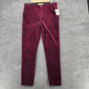 Democracy Pants Womens 6 Ab Technology Red Velvet - Picture 1 of 9
