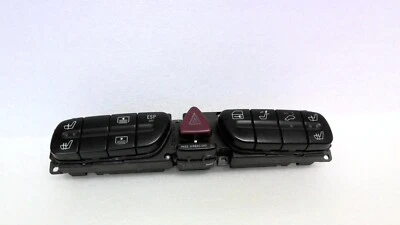 Mercedes-Benz C32 AMG 2002-2004 calefacción asiento, interruptor de peligro 2038217079 OEM Foto 1 de 4