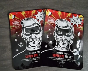 Barber Pro Super Eye Mask 2x15ml Men Skin Care Tired Eyes Hydration Brighten - Picture 1 of 3