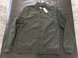 NWT AG Jeans Adriano Goldschmied Mens The Chase Cypress Bomber Jacket Small $298 - Picture 1 of 8