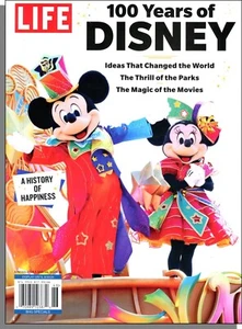 Life Magazine: 100 Years of Disney (2024) - A History of Happiness! New Book! - Picture 1 of 3