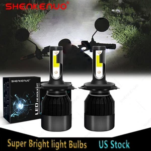 2 Super Bright LED headlight bulb for Honda 1997 GL1500CT A VALKYRIE TOURER US - Picture 1 of 12