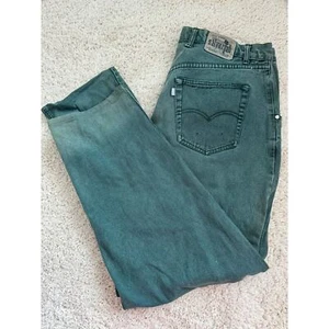 Vintage 90's Green Denim SILVERTAB Levis - Picture 1 of 6