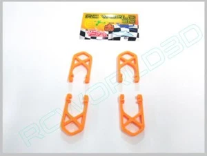 QUADCOPTER LANDING FEET SET 3D PRINTED HI-VIS ORANGE PLA FITS*250-280-300 FRAME - Picture 1 of 10