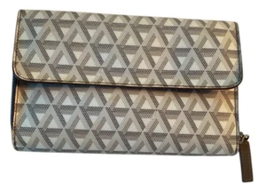 Lancaster Paris Geldbörse 22 Kreditkartenfächer Organizer Kleingeld Scheine Reißverschluss Druckknopf - Bild 1 von 11