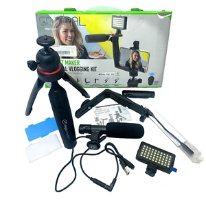 Digipower GO VIRAL Content Maker Essential Vlogging Kit (iPhone)-BLACK - Picture 1 of 1