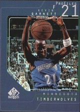 1997-98 Upper Deck SP Authentic Basketball Profiles 1 #P12 Kevin Garnett