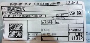 WELLER SOLDER TIPSETS T00544-63299N,-61199N, 60399N-ND-LOT OF 3 (16433/24) - Picture 1 of 3