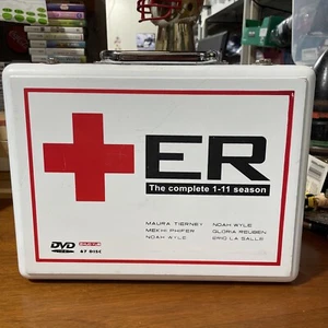ER The Complete 1 - 11 Seasons Collector's Red Cross Briefcase DVD Box Set 1999 - Picture 1 of 18