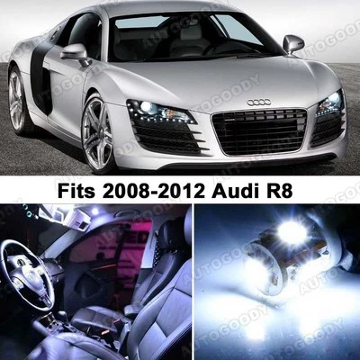 Kit paquete interior luces LED blancas Audi R8 Foto 1 de 4