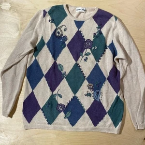 Alfred Dunner Sweater size Large (JL) - Picture 1 of 7