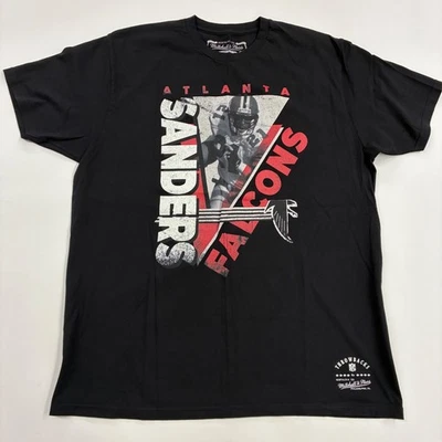 Camiseta Mitchell & Ness Deion Sanders Atlanta Falcons Throwback Talla XL Foto 1 de 4