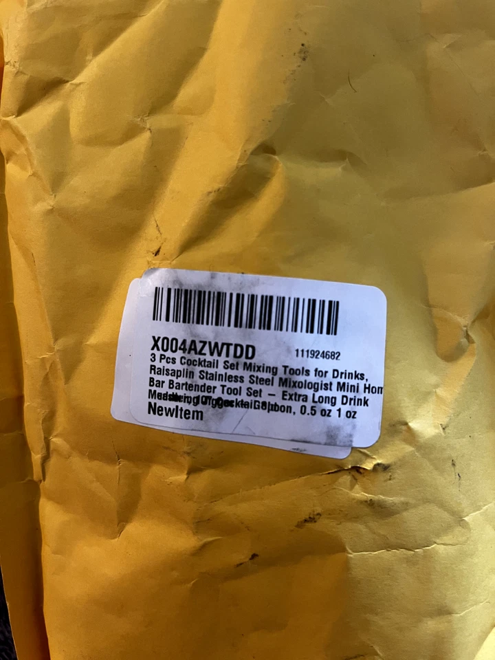 Juego de Mezcla de Cócteles Bartender Profesional Kit de Accesorios de Herramientas de Bar  Foto 1 de 1