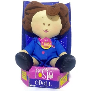 Bambola di stoffa Talking Rosie O'Donnell nuova in confezione originale vintage 1997 - Foto 1 di 9