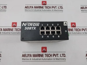 N-TRON 508TX-A Industrial Ethernet Switches 336A4940DNP508TXWHB 10-30V DC - Picture 1 of 10