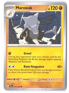 Marowak #073/142 SV07: Stellar Crown NM - Bild 1 von 2
