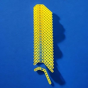 *Lot of 23* LEGO YELLOW Technic Liftarm 1 x 11.5 Double Bent Thick Part No 32009 - Picture 1 of 7
