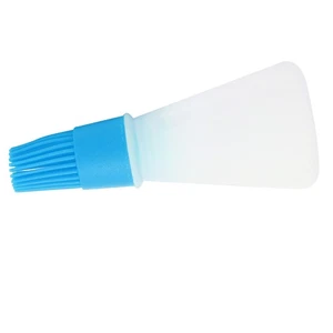 Cepillo de aceite de silicona (azul) con botella de aceite aceite de cepillo resistente a altas temperaturas - Imagen 1 de 22