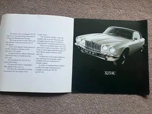 Rare 1974 Jaguar XJ 5.3C 2 Door Coupe V12 Engine Series 2 Sales Brochure - Picture 1 of 5