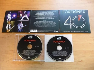  @ 2-CD FOREIGNER - 40 HITS FROM 40 YEARS/RHINO RECORDS 2017 /DIGIPACK LOU GRAMM - Picture 1 of 1