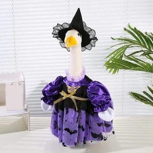 Goose Witch Decoration Set Halloween Porch Goose Costume Outfits Clothes Decor - Picture 1 of 9