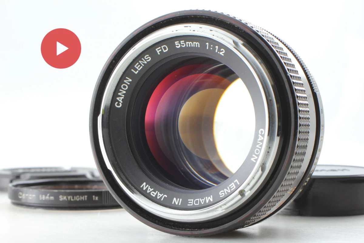 Canon FD f/1.2 Camera Lenses 55mm Focal for sale - eBay