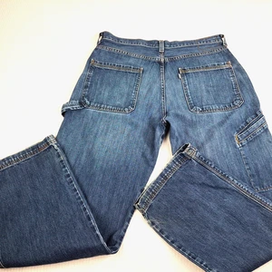 Pantalones de mezclilla Y2K Levi’s para hombre talla 34 X 32 Silvertab carpintero lavado oscuro azul algodón - Imagen 1 de 13