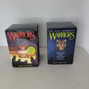 Warriors 2 Complete Sets The Prophecies Begin & The New Prophecy by Erin Hunter - Picture 1 of 3