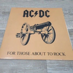 AC/DC - For Those About To Rock - FIRST PRESS - 1981 Vinyl LP Atlantic SD 11111 - Picture 1 of 7