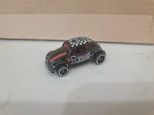 Hot wheels 2018 checkmate Volkswagen beetle black pawn. VW. Used / no box - Picture 1 of 5