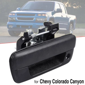 Tailgate Handle Textured w/ Lock Hole For Chevrolet Colorado GMC Canyon 2004-12 - Foto 1 di 7