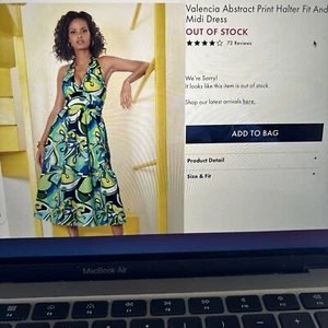 Boston Proper, Valencia halter dresses for women, Size 12, Brand New with Tags - Picture 1 of 8