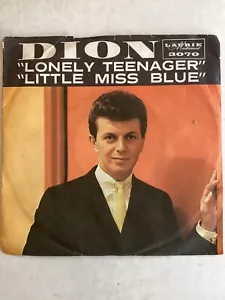 RNR45 + PS DION LAURIE 3070 LONELY TEENAGER / LITTLE MISS BLUE - Picture 1 of 4