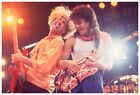 Affiche Sammy Hagar Eddie Van Halen 24 x 36 pouces photo rare impression art mural impression 03
