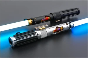 Starwars Replica Knight Fall Lightsaber Xenopixel - Picture 1 of 8