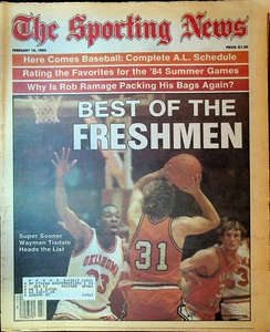 The Sporting News February 14 1983 Wayman Tisdale Rob Ramage Summer Olympics - Picture 1 of 1