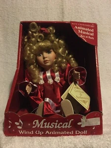 Collectors Choice Musical Porcelain Doll Animated - Picture 1 of 6