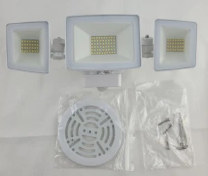 Olafus 5000LM Outdoor Motion Sensor LED Security Wall Light White.LA97BDDWUS01WE - Picture 1 of 8