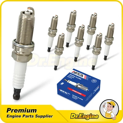 8*Spark Plugs For Dodge Durango Ram Jeep Cherokee Grand Chrysler 300 Compass - Image 1 of 4