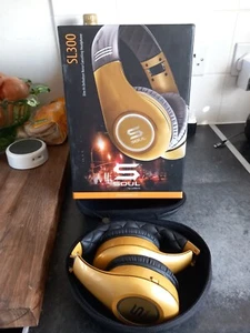 SOUL by Ludacris SL300JAM Usain Bolt Signature Series Headphones - Picture 1 of 2