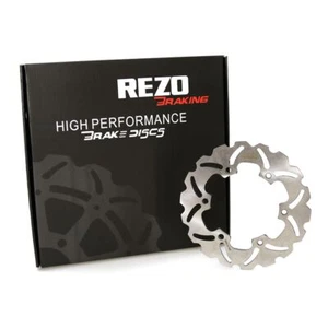 Rezo Wavy Stainless Rear Brake Rotor Disc for Yamaha TT 250 90-00 - Picture 1 of 5