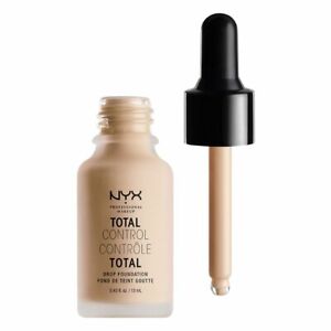 NYX Professional Makeup Total Control Drop Foundation, Vanilla , .43 fl. oz.
