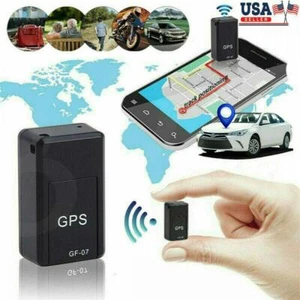 Magnetic Mini GPS Real Time Car Locator Tracker GSM/GPRS Tracking Device GF07 US - Picture 1 of 11