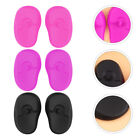 Silicone Hairdressing Protectors - Hair Dye Ear Covers, 6 Pairs Set