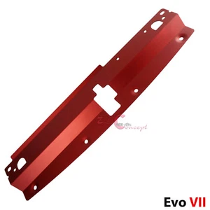 Placa de refrigeración del radiador de aluminio Penal Para 01 02 03 Mitsubishi Evo 7 VII Rojo - Imagen 1 de 2