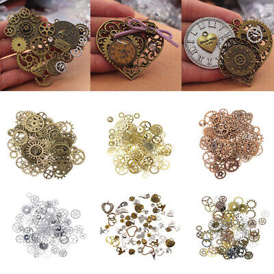 Mechanical Steampunk Cogs Gears Small Size 8-15mm DIY Bracelet Necklace Jewelry  • 8.86€