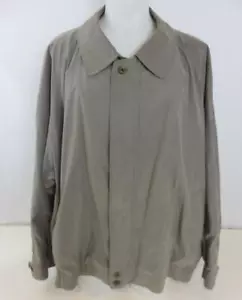 Burberry London Wilford Khaki Windbreaker Nova Check Futter Bomberjacke Gr. 4X - Bild 1 von 8