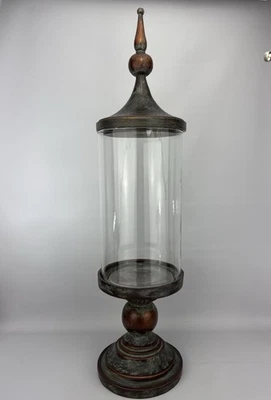 Juego de 3 velas huracanadas bote renacentista Southern Living at Home 24" Foto 1 de 4